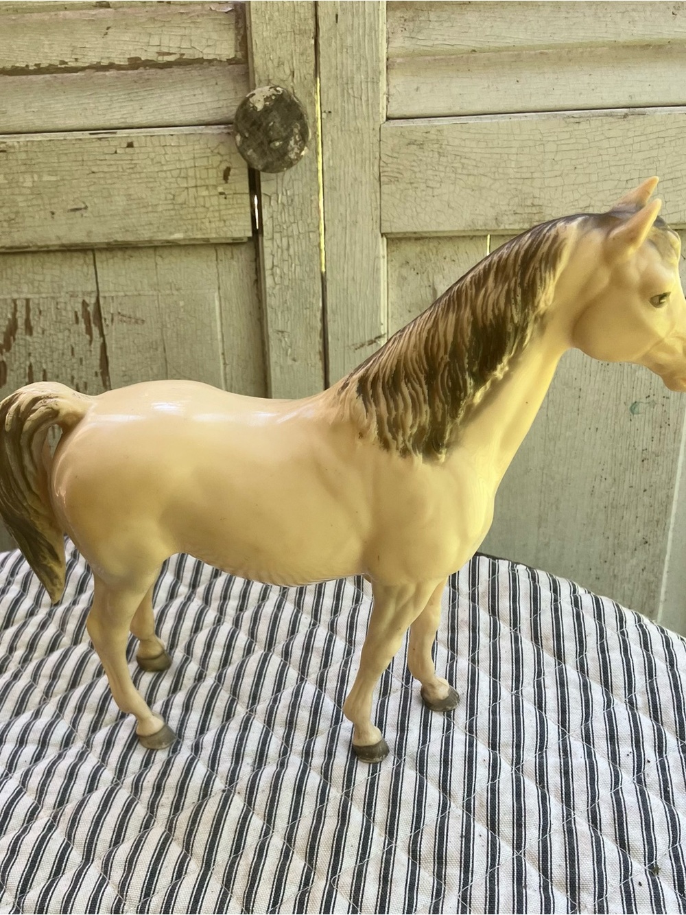 Vintage Breyer Traditional Horse Alabaster and Gray 61-63 #120
